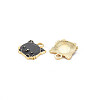 Eco-Friendly Zinc Alloy  Pendants ENAM-R051-01-01G-01-NR-4