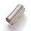 1Unit Silver Plated Ring Sized Steel Memory Wire Ring Wrap Wire Spiral Ring Wire  TWIR-BT0001-01P-1