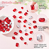 64Pcs 4 Style Glass Rhinestone Cabochons RGLA-FG0001-11B-4