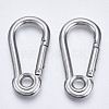 Tarnish Resistant 304 Stainless Steel Rock Climbing Carabiners STAS-N087-23A-01-1