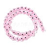 Handmade Evil Eye Lampwork Beads Strands LAMP-G164-10B-06-2