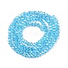 Electroplate Glass Beads Strands EGLA-A044-T2mm-A08-3