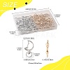 40Pcs 2 Colors Alloy Swivel Snap Hook Clasps FIND-FS0004-73A-4