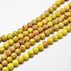 Natural Imperial Jasper Beads Strands G-I122-10mm-03-1