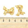 Brass Pave Cubic Zirconia Pendants KK-M286-09G-3