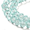 Transparent Baking Paint Glass Beads X1-DGLA-A034-T6mm-D01-3