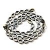 Electroplated Synthetic Non-magnetic Hematite Beads Strands G-L613-Z01-01L-2