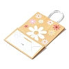 Rectangle with Sunflower Pattern Paper Gift Bags LS-CARB-L012-01A-3