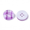 Resin Buttons BUTT-N017-01F-4