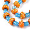 Handmade Lampwork Beads Strands LAMP-N024-09G-4