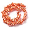 Glazed Porcelain Beads PORC-Q002-03K-2