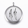 316 Surgical Stainless Steel Diffuser Locket Pendants STAS-H404-12-1
