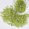 6/0 Glass Bugle Beads SEED-S032-04B-03-1