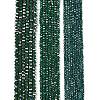 Electroplate Glass Beads Strands X-EGLA-A044-P2mm-B09-2