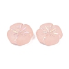 Frosted Transparent Acrylic Beads X1-OACR-P029-19B-02-3