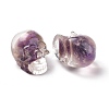 Natural Amethyst Dyed Chips Beads G-E185-14-3