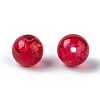 Transparent Crackle Glass Beads CCG-R001-8mm-M-2