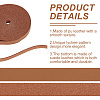 Flat PU Leather Cord WL-WH0004-09D-5