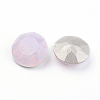 Pointed Back & Back Plated K9 Glass Rhinestone Cabochons RGLA-J012-8mm-395-2