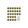 12Pairs Computerized Embroidery Cloth Self Adhesive Patches PATC-BC0001-12B-7
