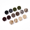 Cellulose Acetate(Resin) Stud Earring Findings KY-R022-018-2