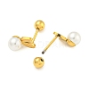 Ion Plating(IP) 304 Stainless Steel Ear Plugs Gauges EJEW-H012-06G-3