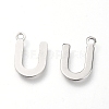 Non-Tarnish 201 Stainless Steel Charms STAS-C021-06P-U-2