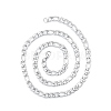 Men's 201 Stainless Steel Figaro Chains Necklace NJEW-N050-A08-7-60P-1
