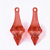 Transparent Acrylic Pendants TACR-S133-027-2