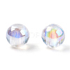 Transparent Acrylic Beads MACR-T046-01A-01-3
