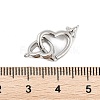 Brass Spring Gate Rings KK-P299-08P-3