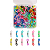 120Pcs 12 Colors Eyeglass Holders KY-CJ0001-32-1