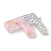 Resin Pendants RESI-B029-01P-F-2