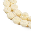 Synthetic Coral Carved Beads Strands CORA-C003-13A-3