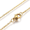 304 Stainless Steel Pendant Necklaces X-NJEW-F275-19G-4