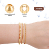 Brass Round Spacer Beads KK-PH0006-40B-2