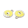 Alloy Enamel Pendants X-ENAM-J650-08P-3