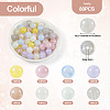 80Pcs 8 Colors Opaque Acrylic Beads OACR-TA0001-23-3