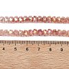 Imitation Jade Glass Beads Strands EGLA-F167-03A-5