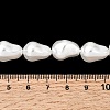 Electroplated Glass Shell Pearl Beads Strands BSHE-B009-B01-10x15mm-4