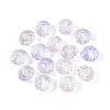 Baking Paint Transparent Glass Beads X1-GLAA-N011-10mm-06-1