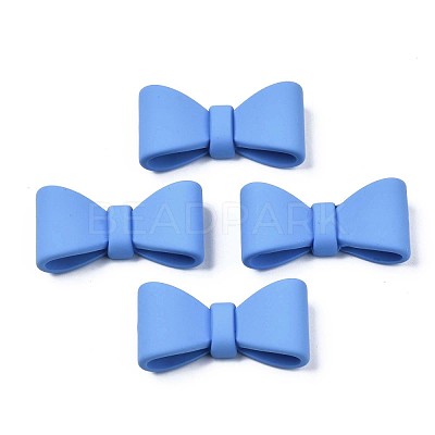 Opaque Spray Painted Acrylic Cabochons ACRP-S679-007-1