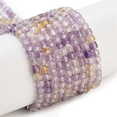 Natural Ametrine Beads Strands G-H042-B40-01-1