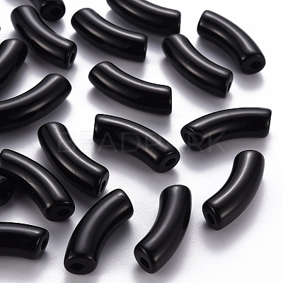 Opaque Acrylic Beads MACR-S372-001B-S002-1