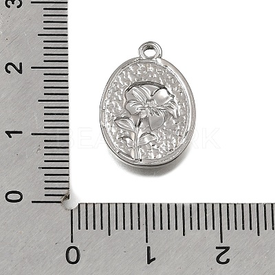 304 Stainless Steel Pendants STAS-K322-26C-P-1