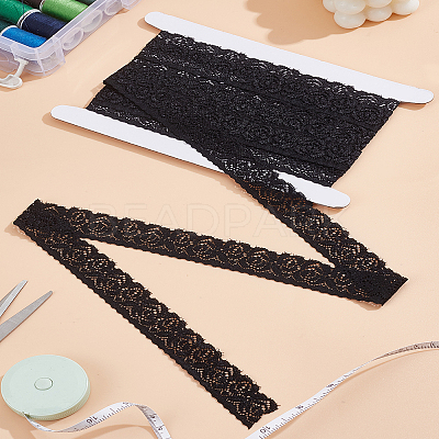 5 Yards Polyester Embroidery Lace Trim OCOR-LP0004-57-1