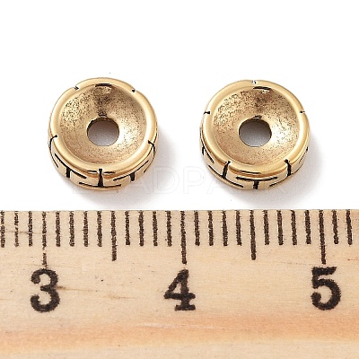 Ion Plating(IP) 304 Stainless Steel Beads STAS-M057-07G-1