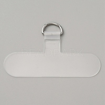 TPU Mobile Phone Lanyard Patch FIND-WH0032-42P-02-1