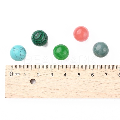 Natural & Synthetic Mixed Stone Beads X-G-S117-12mm-M-1