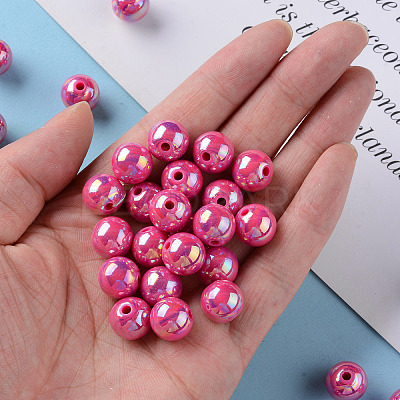 Opaque Acrylic Beads X-MACR-S370-D12mm-A13-1